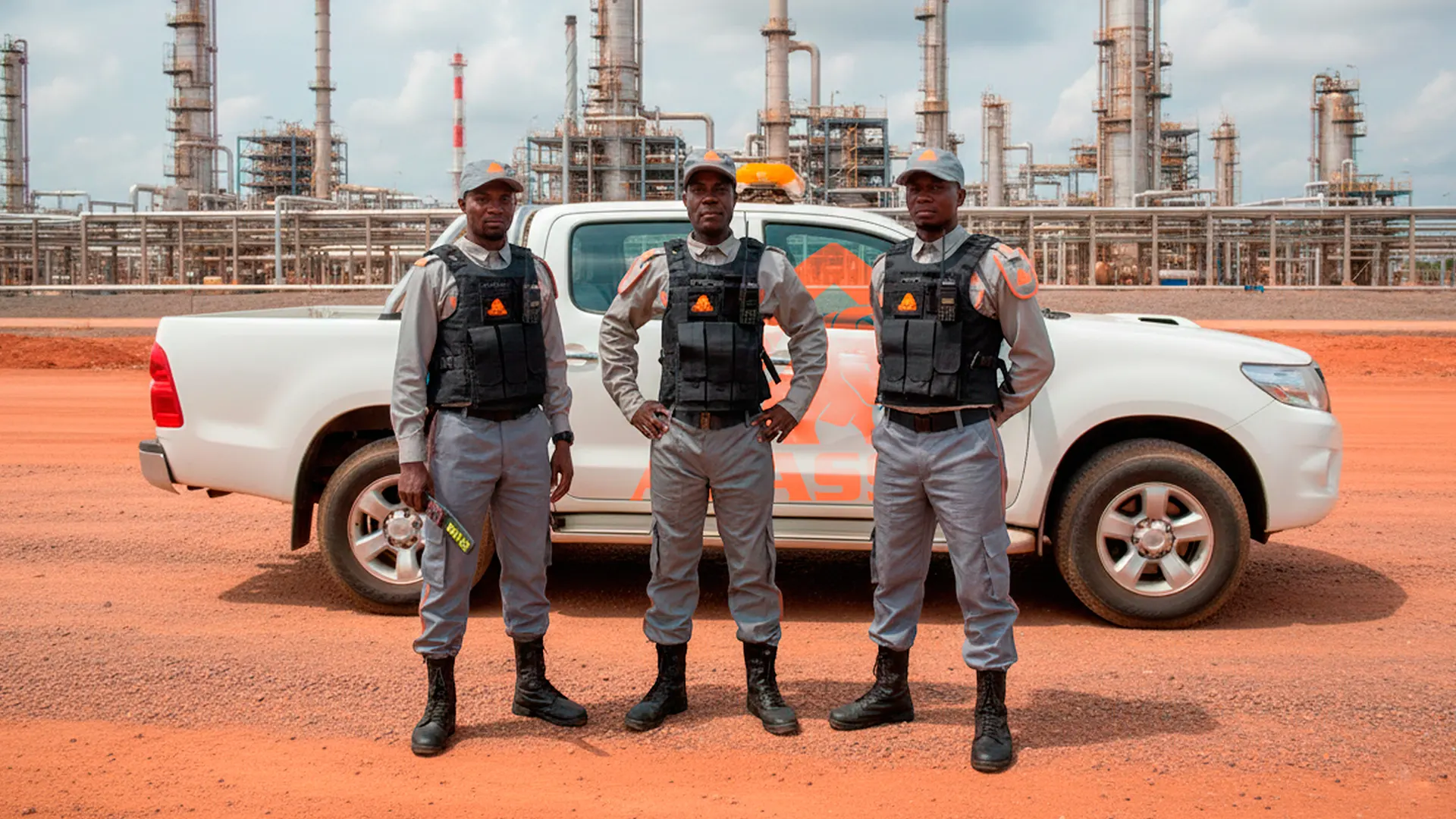 Equipa Akassia Segurança Privada em Angola