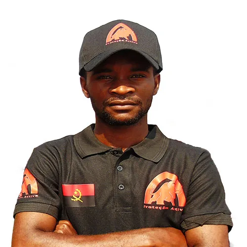 Vigilante Bernardo Caboco da akassia-segurança-privada em Angola