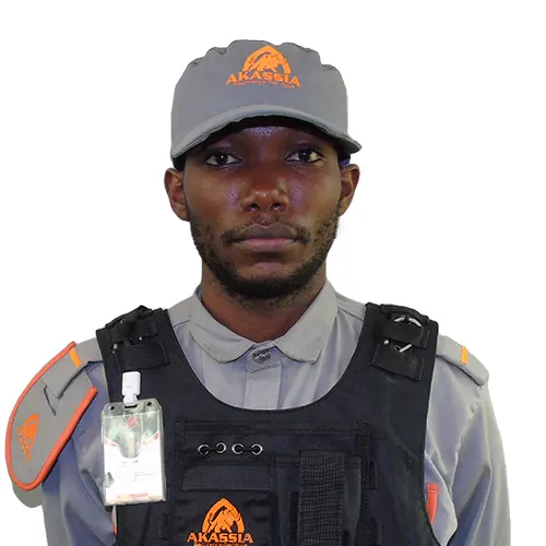 Vigilante Ivanio Carlos da akassia-segurança-privada em Angola